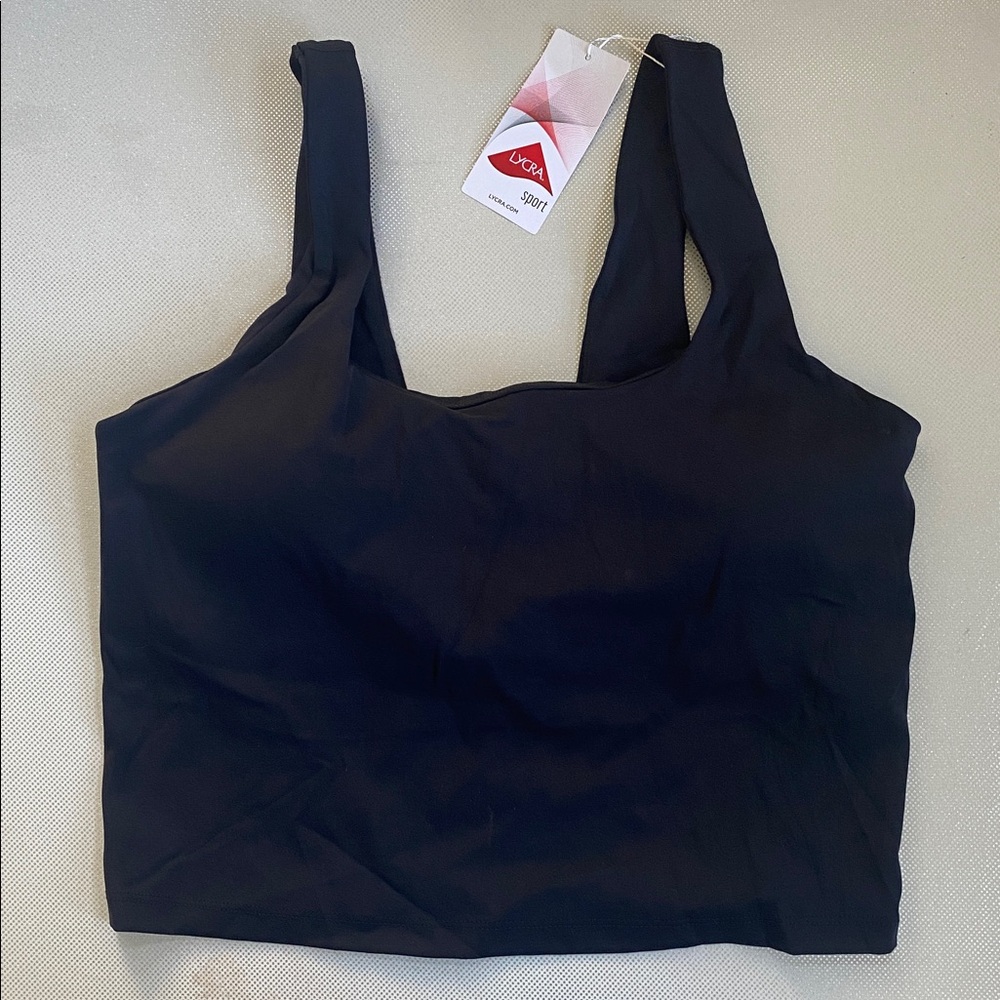 LYCRA Midnight Black Tank Top